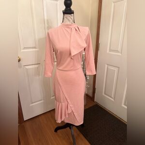 MIUSOL Elegant Pink Women's Dress